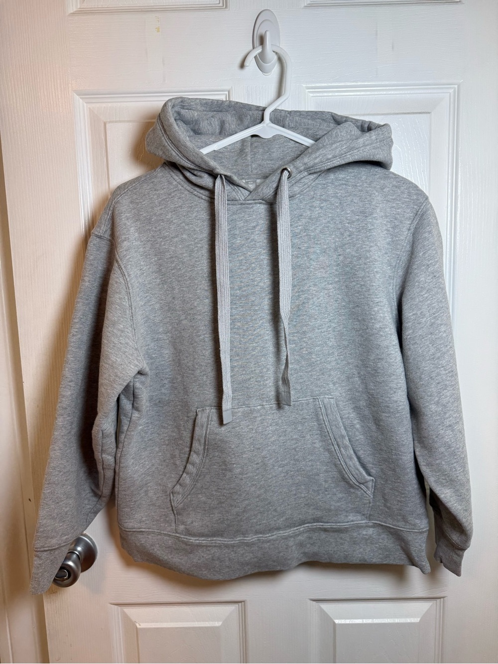 Athleta Gray Pullover Hoodie size small